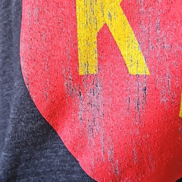 Blue 84 Charcoal Gray Long Sleeve Sweatshirt Tunic with KC Heart Graphic - Picture 6 of 16